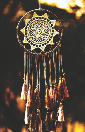 Dream Catcher Gold Jewellery Wallpaper