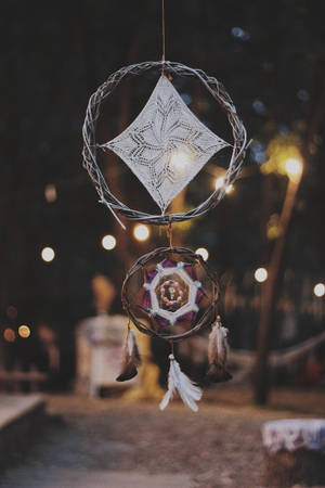 Dream Catcher In Focus Shot Wallpaper