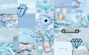 Dream, Create And Be Inspired With Pastel Blue Aesthetic Wallpaper