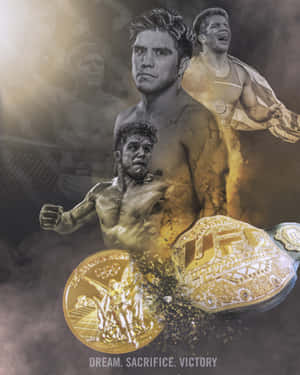 Dream, Sacrifice, Victory - A Glimpse Of Henry Cejudo's Career Journey Wallpaper