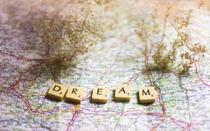 Dream Word Puzzle Wallpaper