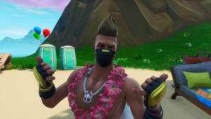 Drift Fortnite In Island Beach Wallpaper