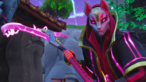 Drift Fortnite Rift Edge Pickaxe Wallpaper