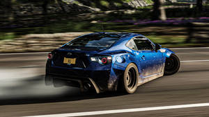 Drifting Blue Brz Wallpaper