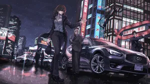 Drifting Through Life With Anime Wallpaper