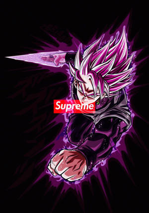 Drippy Purple Son Goku Wallpaper