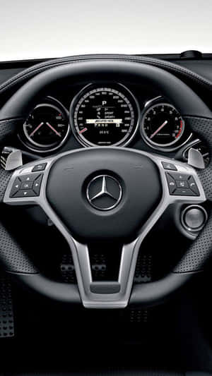 Drive In Style With Mercedes Benz Iphone Wallpaper