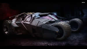 Drive Into Action With The Batmobile Desktop Wallpaper Wallpaper