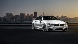 Driving Bliss In The Elegant Bmw Wallpaper