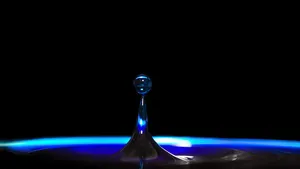 Droplet Of Lit Iphone Wallpaper