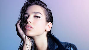 Dua Lipa Wet Look Photoshoot Wallpaper