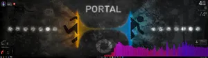 Dual Man Portal Wallpaper
