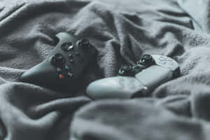 Dual X-box Controller [wallpaper] Wallpaper