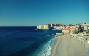 Dubrovnik Banje Beach Wallpaper