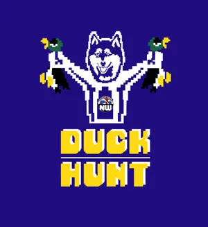 Duck Hunt Siberian Husky Wallpaper