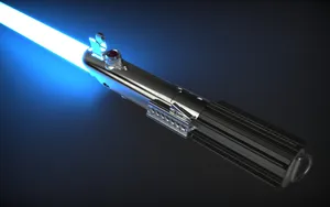 Duel With The Force For An Epic Lightsaber Battle Wallpaper