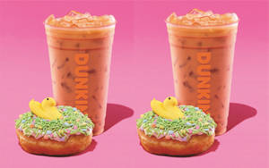 Dunkin Donuts Easter Peeps Wallpaper