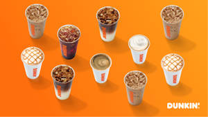 Dunkin Donuts Sweet Beverages Wallpaper