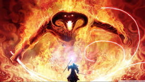 Durin's Bane, The Balrog Of Morgoth Wallpaper