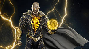 Dwayne Johnson As Dc Universe Superhero Wallpaper