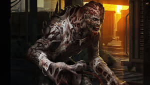 Dying Light Creepy Night Hunter Wallpaper