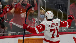 Dylan Larkin 2021 National Hockey League Wallpaper