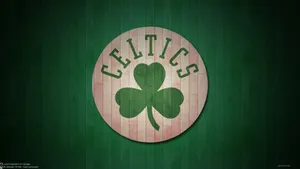 Dynamic Action At The Boston Celtics Game Wallpaper