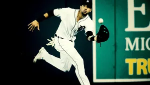 Dynamic Baseball Star, Nick Castellanos Wallpaper