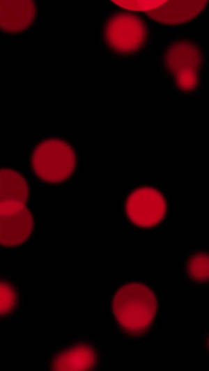 Dynamic Black Red Bokeh Wallpaper