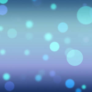 Dynamic Blue Aesthetic Bokeh Wallpaper