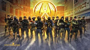Dynamic Counter-terrorist Action In 4k Cs:go Wallpaper