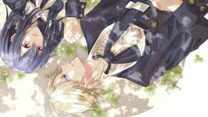 Dynamic Duo: Misaki Ayuzawa And Takumi Usui From Maid Sama Wallpaper