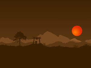 Easern Minimalist Ipad Wallpaper