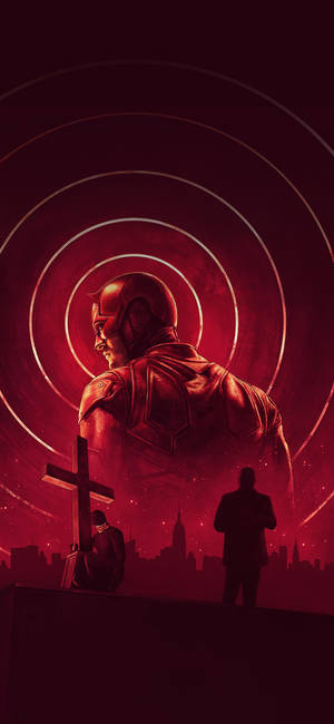 Echolocation Daredevil Abstract Wallpaper