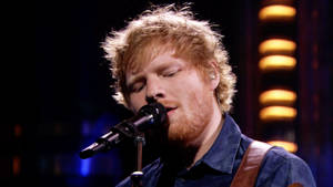 Ed Sheeran Performs On The Imagine Tour Wallpaper