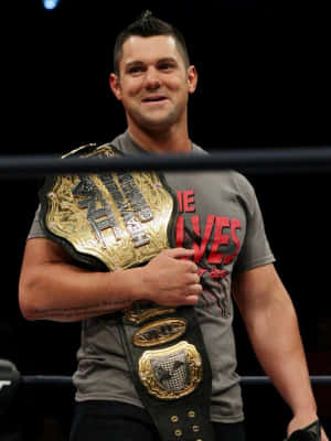 Eddie Edwards Two-time Impact World Champion Wallpaper