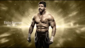Eddie Guerrero Glowing Graphic Art Wallpaper