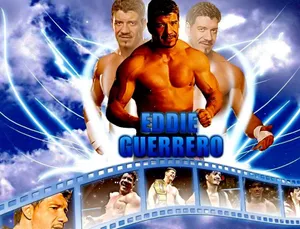 Eddie Guerrero Graphic Art Wrester Reels Wallpaper