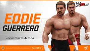 Eddie Guerrero In Wwe 2k19 Video Game Wallpaper