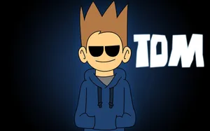 Eddsworld Tom Wearing Cool Shades Wallpaper