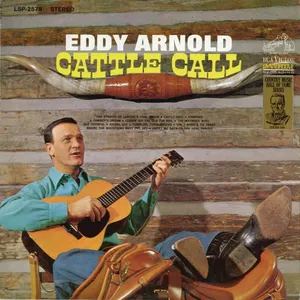 Eddy Arnold Cattle Call 1963 Vinyl Cover Wallpaper