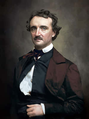 Edgar Allan Poe Portrait Wallpaper