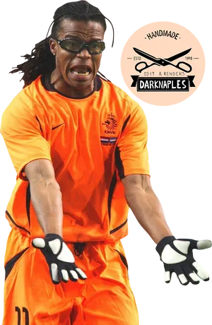 Edgar Davids Brand Endorsement Wallpaper