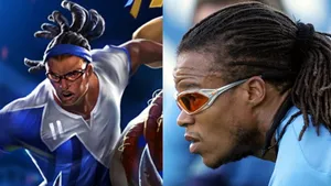 Edgar Davids Split Screen Wallpaper
