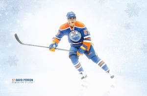 Edmonton Oilers Nhl 57 Perron Art Wallpaper