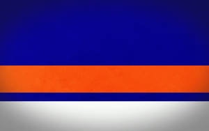 Edmonton Oilers Team Colors Minimalist Wallpaper