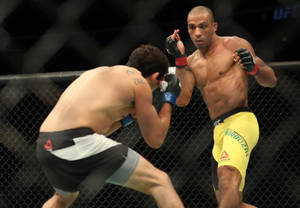 Edson Barboza Ready To Strike Wallpaper