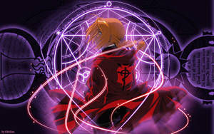 Edward Elric From The Series Fullmetal Alchemist Wallpaper