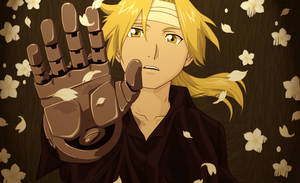 Edward Elric Sad Anime Boy Wallpaper