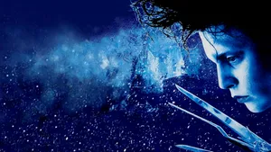 Edward Scissorhands Icy Winter Wallpaper